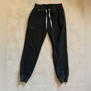 Figs black jogger scrubs